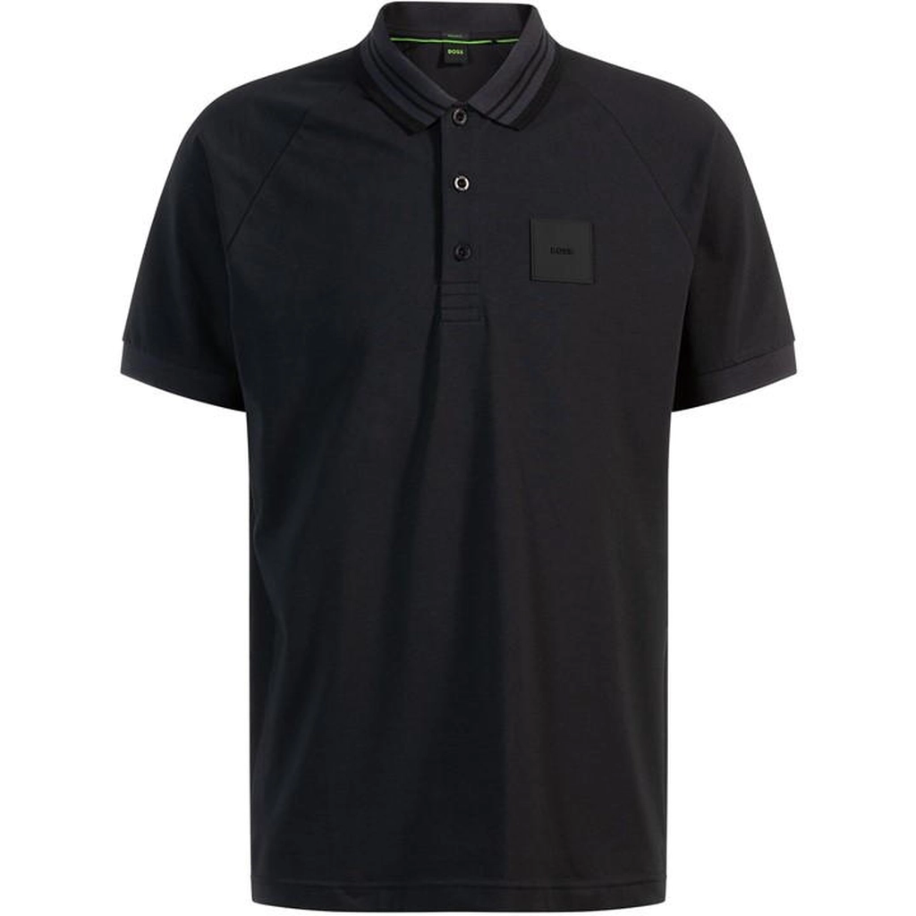 Hugo Boss Paddy Rib Polo Shirt - Blue